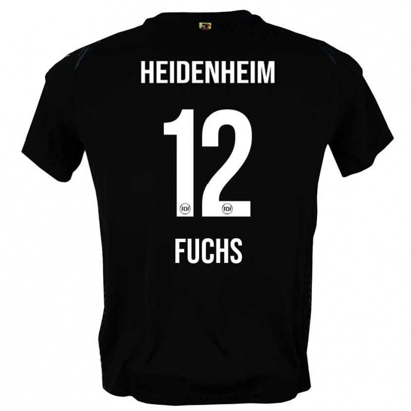 Danxen Mulher Celine Fuchs #12 Preto Cinza Escuro Camisola Guarda-Redes 2025/26 Camisa Brasil