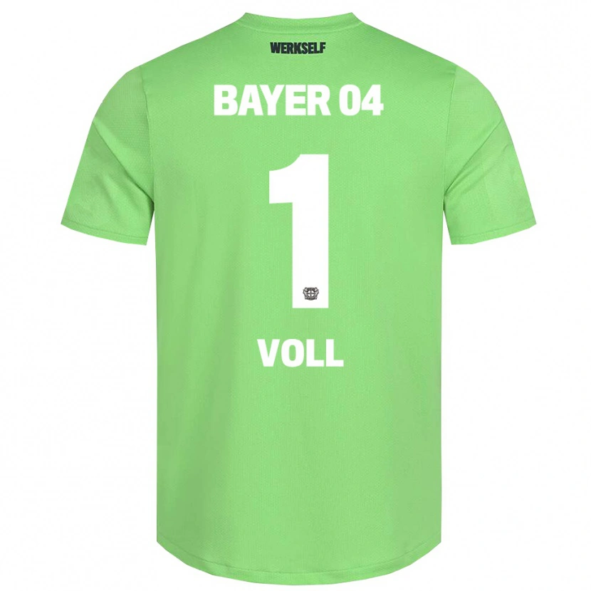 Danxen Mulher Charlotte Voll #1 Branco Verde Claro Camisola Guarda-Redes 2025/26 Camisa Brasil