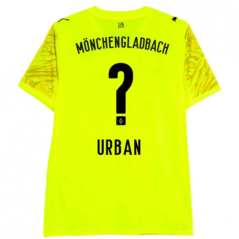 Danxen Mulher Simon Urban #0 Preto Amarelo Camisola Guarda-Redes 2025/26 Camisa Brasil