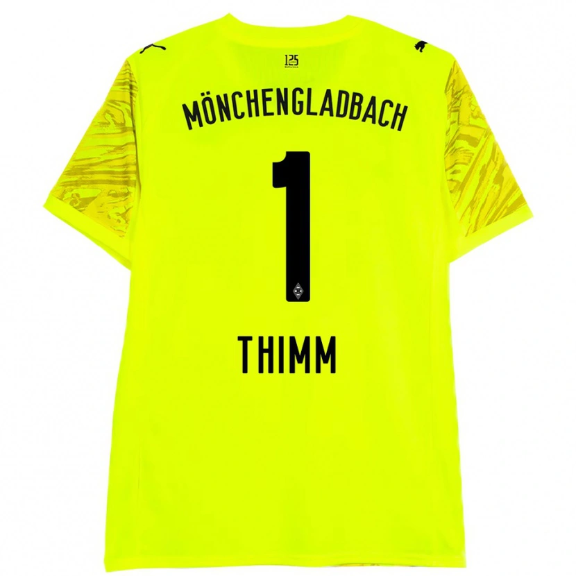 Danxen Mulher Joshua Thimm #1 Preto Amarelo Camisola Guarda-Redes 2025/26 Camisa Brasil