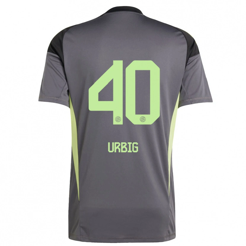 Danxen Mulher Jonas Urbig #40 Amarelo Verde Preto Camisola Guarda-Redes 2025/26 Camisa Brasil