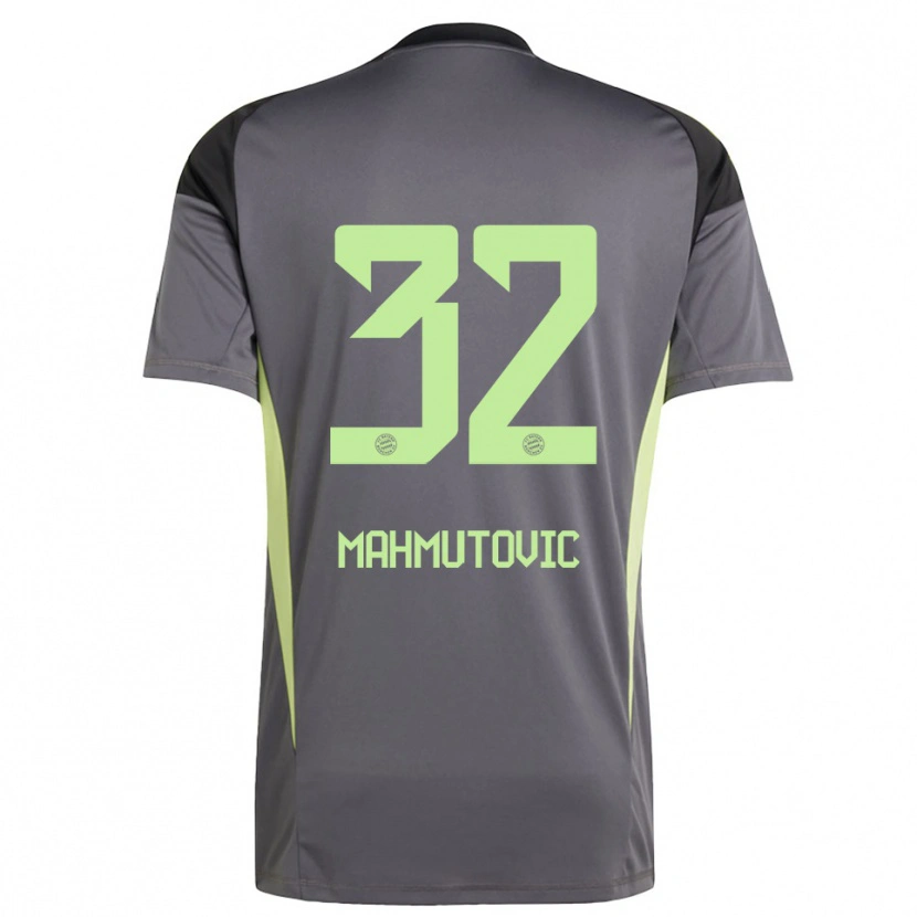 Danxen Mulher Ena Mahmutovic #32 Amarelo Verde Preto Camisola Guarda-Redes 2025/26 Camisa Brasil