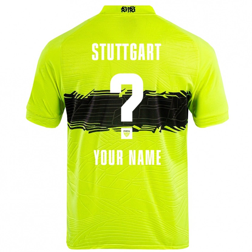 Danxen Mulher VfB Stuttgart Preto Amarelo Verde Camisola Guarda-Redes 2025/26 Camisa Brasil