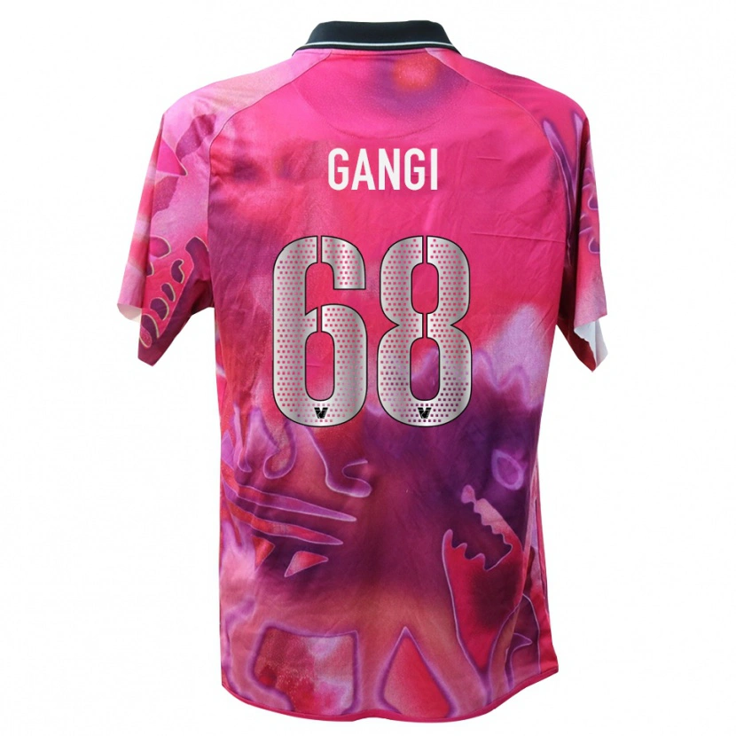 Danxen Mulher Chiara Gangi #68 Rosa Profundo Camisola Guarda-Redes 2025/26 Camisa Brasil