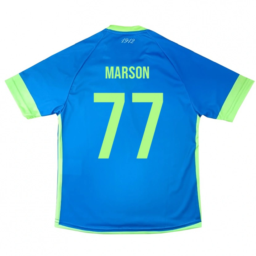 Danxen Mulher Leonardo Marson #77 Azul Verde Amarelo Camisola Guarda-Redes 2025/26 Camisa Brasil