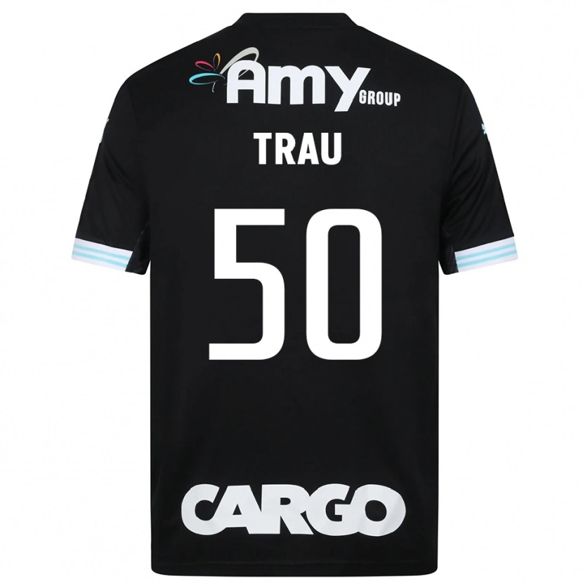 Danxen Mulher Idan Trau #50 Branco Preto Camisola Guarda-Redes 2025/26 Camisa Brasil