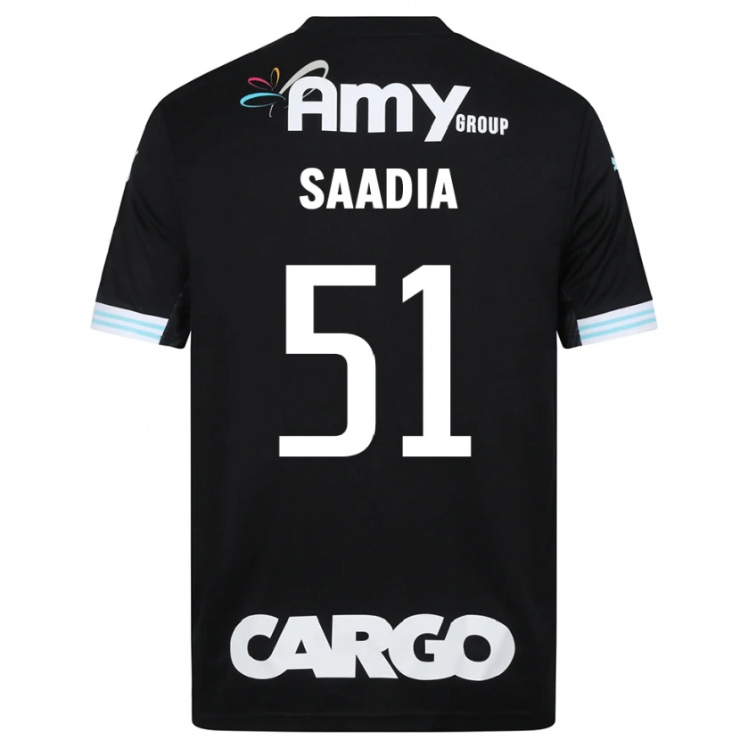Danxen Mulher Shalev Saadia #51 Branco Preto Camisola Guarda-Redes 2025/26 Camisa Brasil