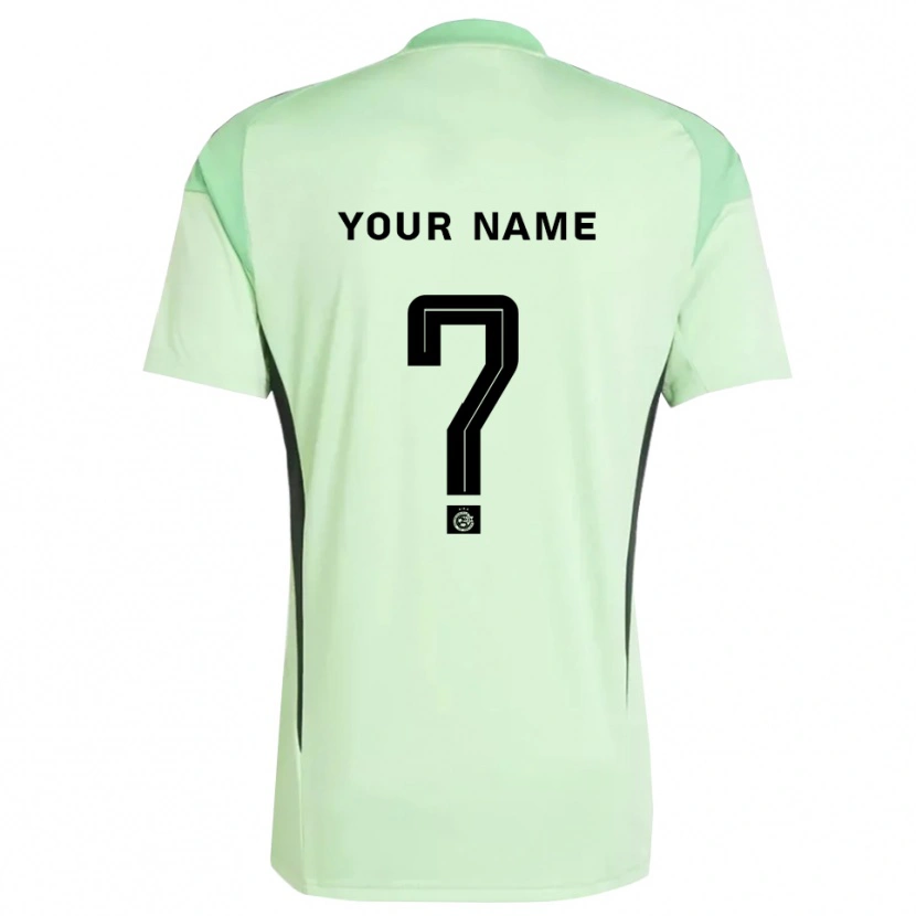 Danxen Mulher Maccabi Haifa Preto Verde Claro Camisola Guarda-Redes 2025/26 Camisa Brasil