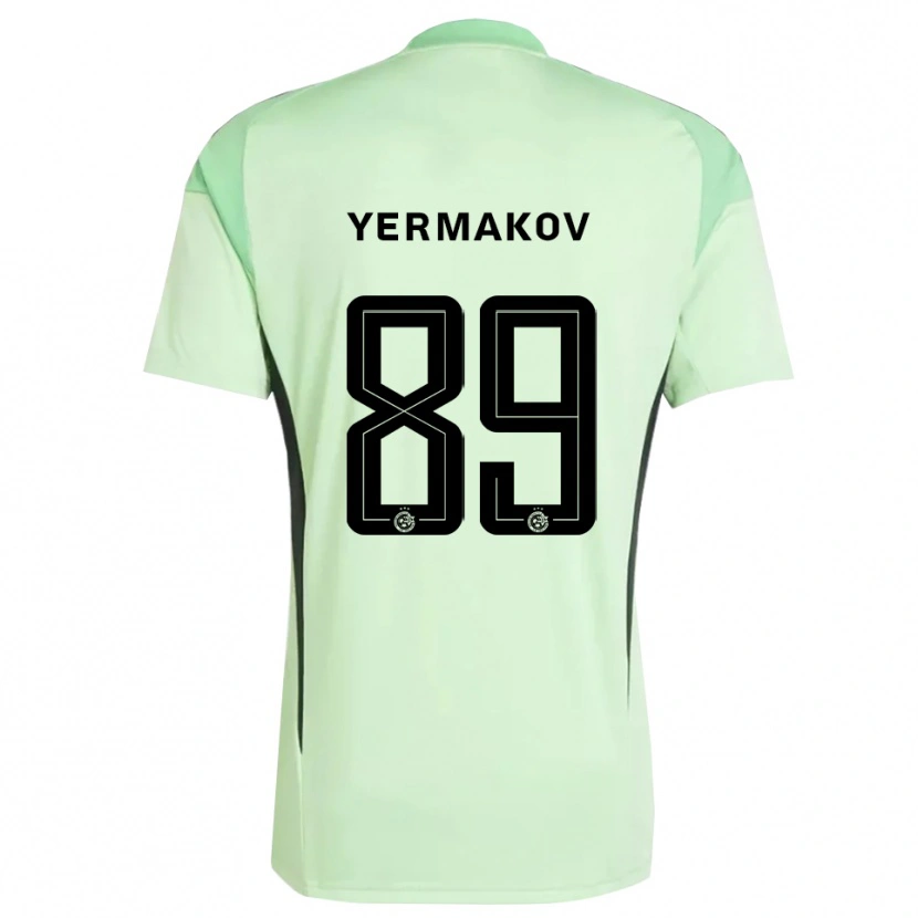 Danxen Mulher Georgiy Yermakov #89 Preto Verde Claro Camisola Guarda-Redes 2025/26 Camisa Brasil