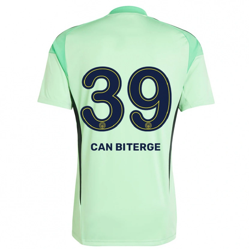 Danxen Mulher Engin Can Biterge #39 Preto Verde Claro Camisola Guarda-Redes 2025/26 Camisa Brasil