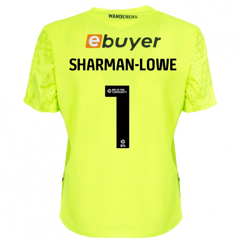 Danxen Mulher Teddy Sharman-Lowe #1 Verde Fluorescente Camisola Guarda-Redes 2025/26 Camisa Brasil