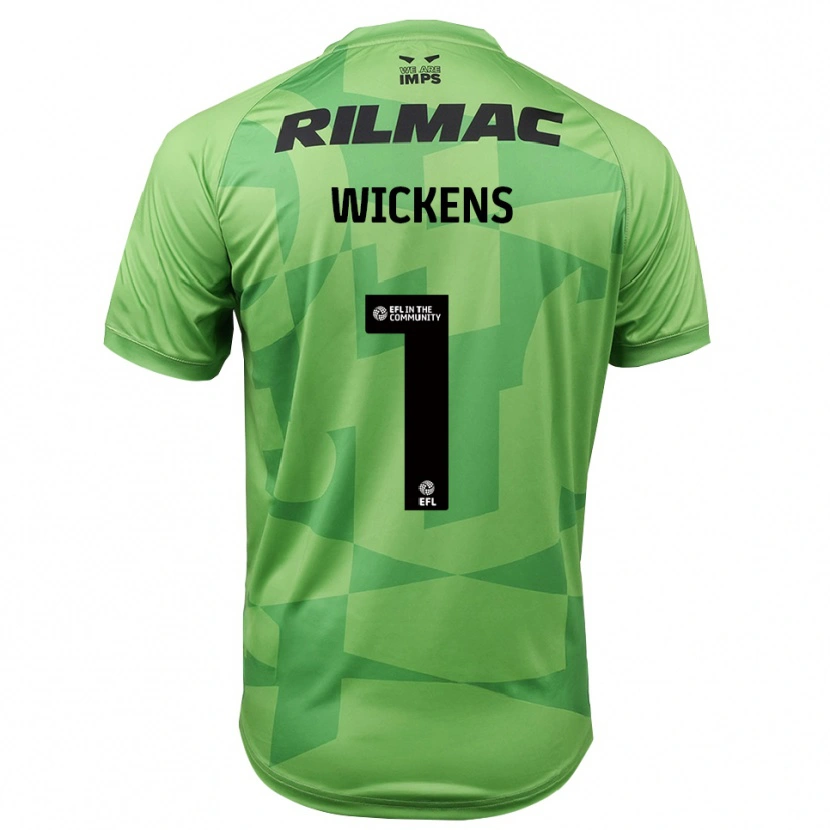 Danxen Mulher George Wickens #1 Verde Claro Camisola Guarda-Redes 2025/26 Camisa Brasil