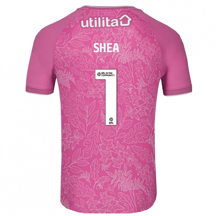 Danxen Mulher James Shea #1 Preto Rosa Camisola Guarda-Redes 2025/26 Camisa Brasil