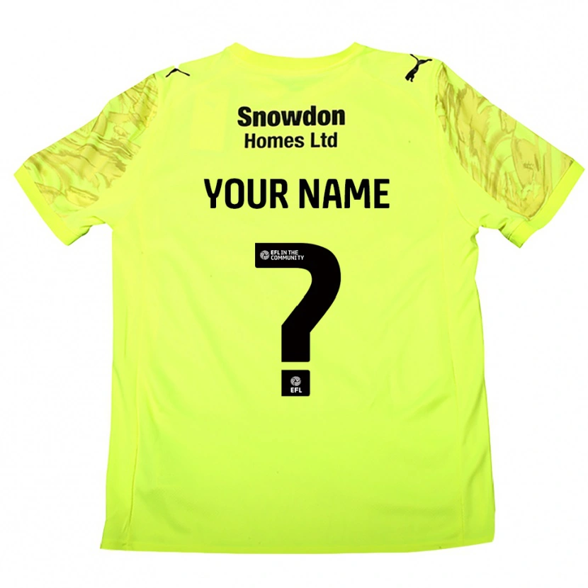 Danxen Mulher Northampton Town Verde Fluorescente Camisola Guarda-Redes 2025/26 Camisa Brasil