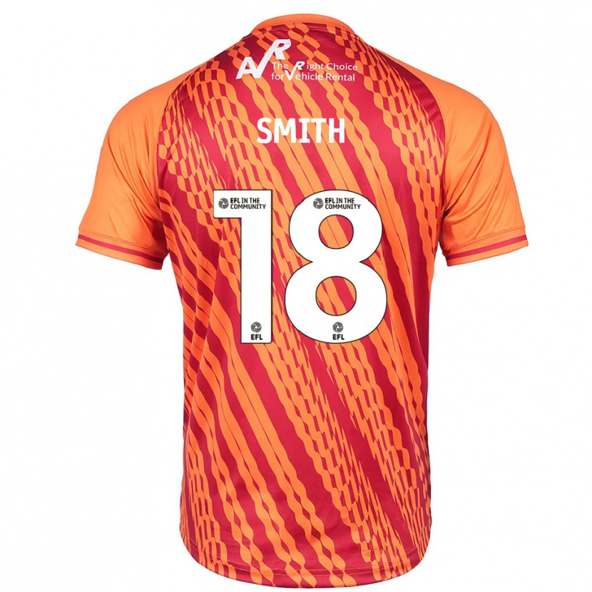 Danxen Mulher Katy Smith #18 Laranja Camisola Guarda-Redes 2025/26 Camisa Brasil