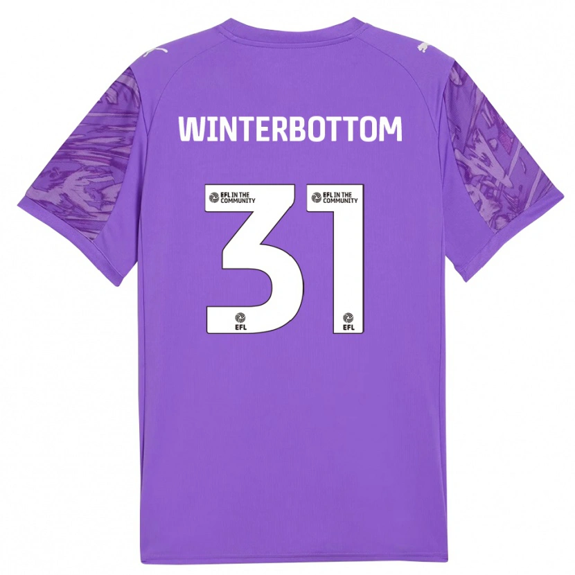 Danxen Mulher Ben Winterbottom #31 Azul Aço Médio Camisola Guarda-Redes 2025/26 Camisa Brasil