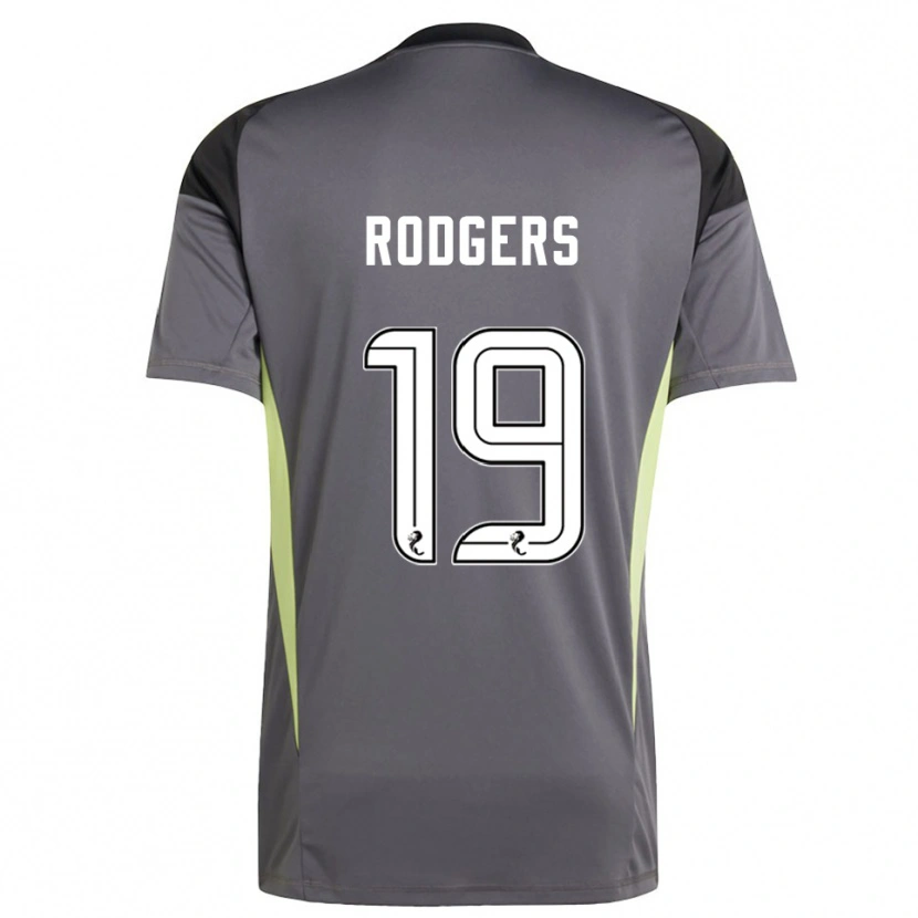 Danxen Mulher Lisa Rodgers #19 Branco Cinza Camisola Guarda-Redes 2025/26 Camisa Brasil