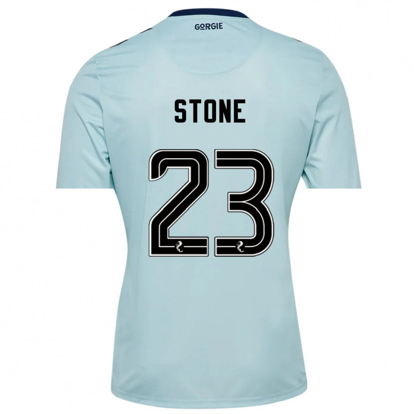Danxen Mulher Harry Stone #23 Preto Azul Claro Camisola Guarda-Redes 2025/26 Camisa Brasil