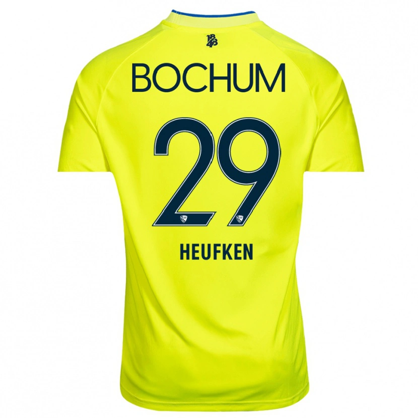 Danxen Mulher Jeremias Heufken #29 Verde Amarelo Camisola Guarda-Redes 2025/26 Camisa Brasil