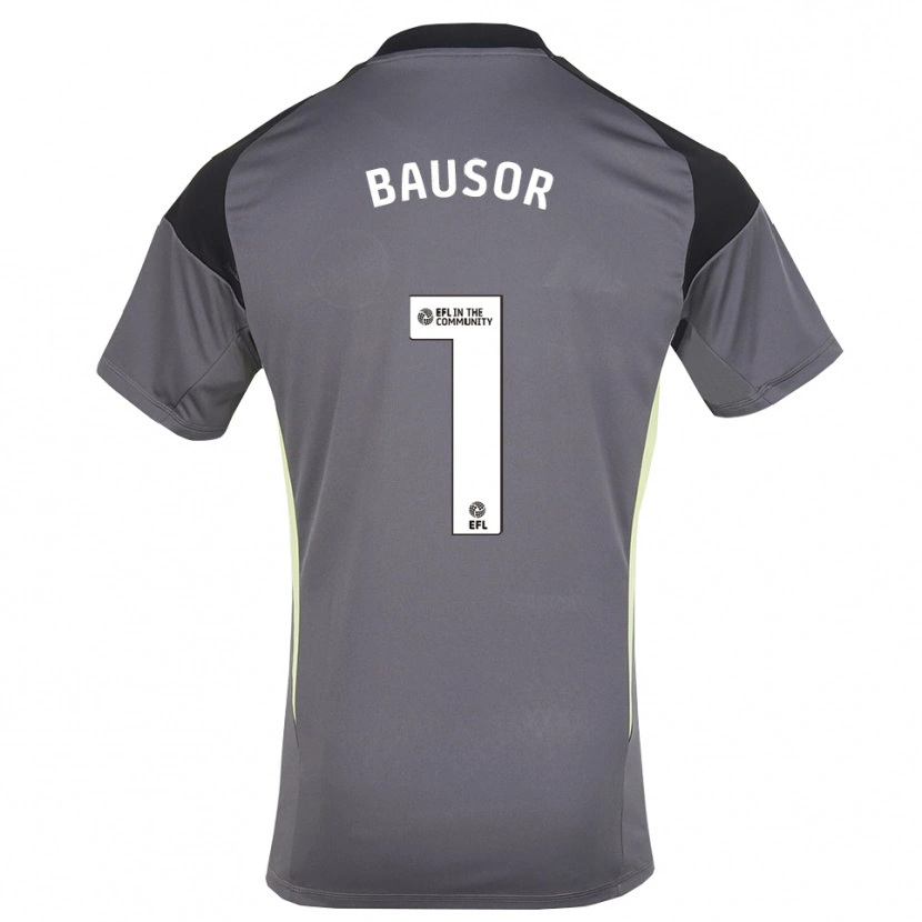 Danxen Mulher Stevie Bausor #1 Branco Cinza Camisola Guarda-Redes 2025/26 Camisa Brasil