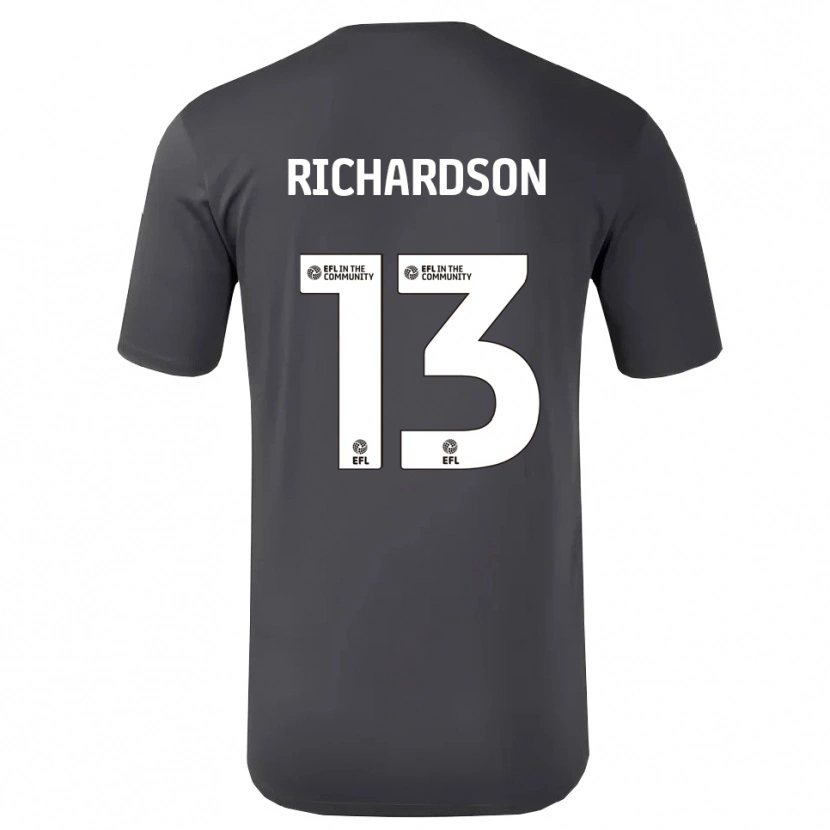 Danxen Mulher Joseph Richardson #13 Branco Preto Camisola Guarda-Redes 2025/26 Camisa Brasil