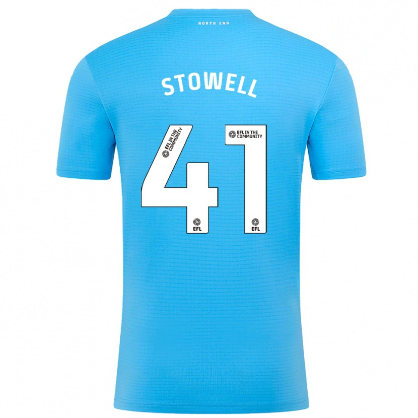 Danxen Mulher Li-Bau Stowell #41 Azul Branco Camisola Guarda-Redes 2025/26 Camisa Brasil