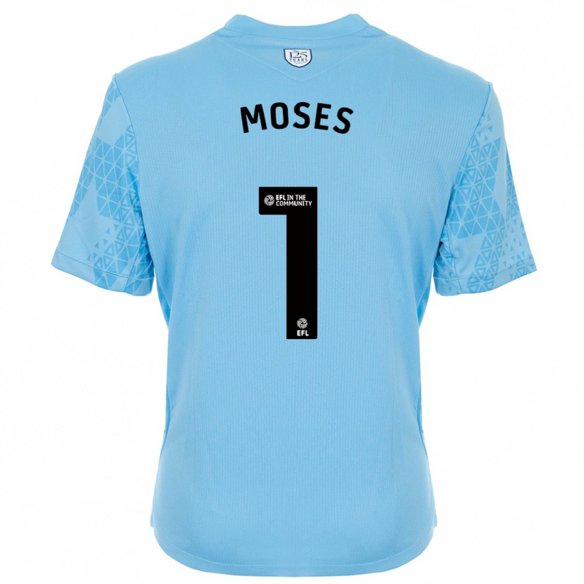 Danxen Mulher Maxwell Moses #1 Preto Azul Céu Camisola Guarda-Redes 2025/26 Camisa Brasil