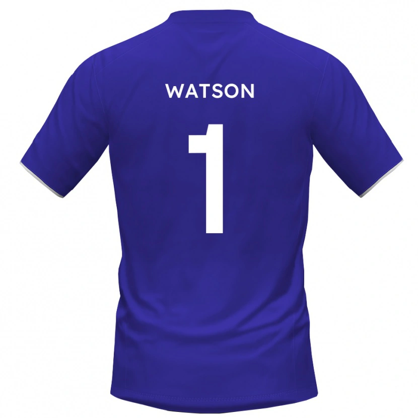 Danxen Mulher Rory Watson #1 Azul Real Camisola Guarda-Redes 2025/26 Camisa Brasil