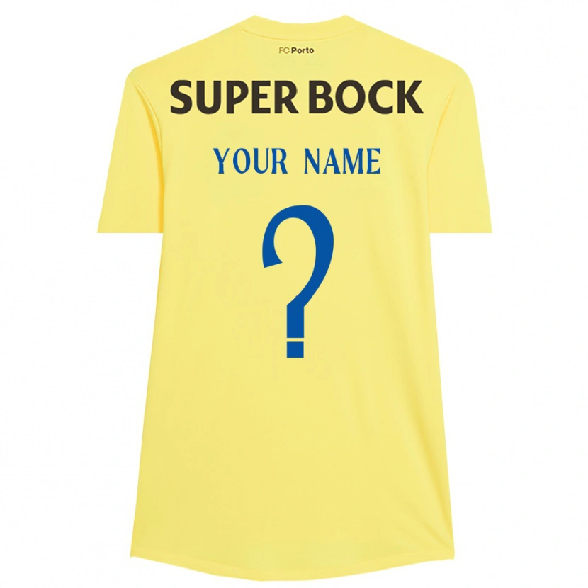 Danxen Mulher FC Porto Amarelo Claro Preto Camisola Guarda-Redes 2025/26 Camisa Brasil