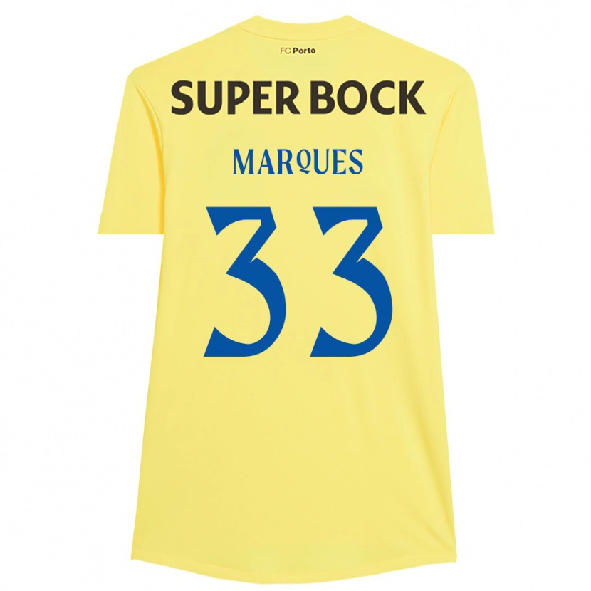 Danxen Mulher Bárbara Marques #33 Amarelo Claro Preto Camisola Guarda-Redes 2025/26 Camisa Brasil