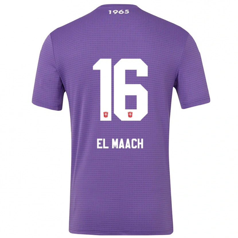 Danxen Mulher Issam El Maach #16 Roxo Médio Camisola Guarda-Redes 2025/26 Camisa Brasil