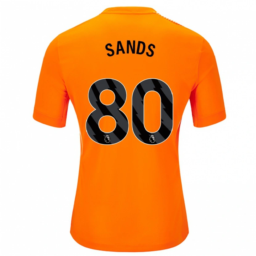 Danxen Mulher Hudson Sands #80 Laranja Preto Camisola Guarda-Redes 2025/26 Camisa Brasil