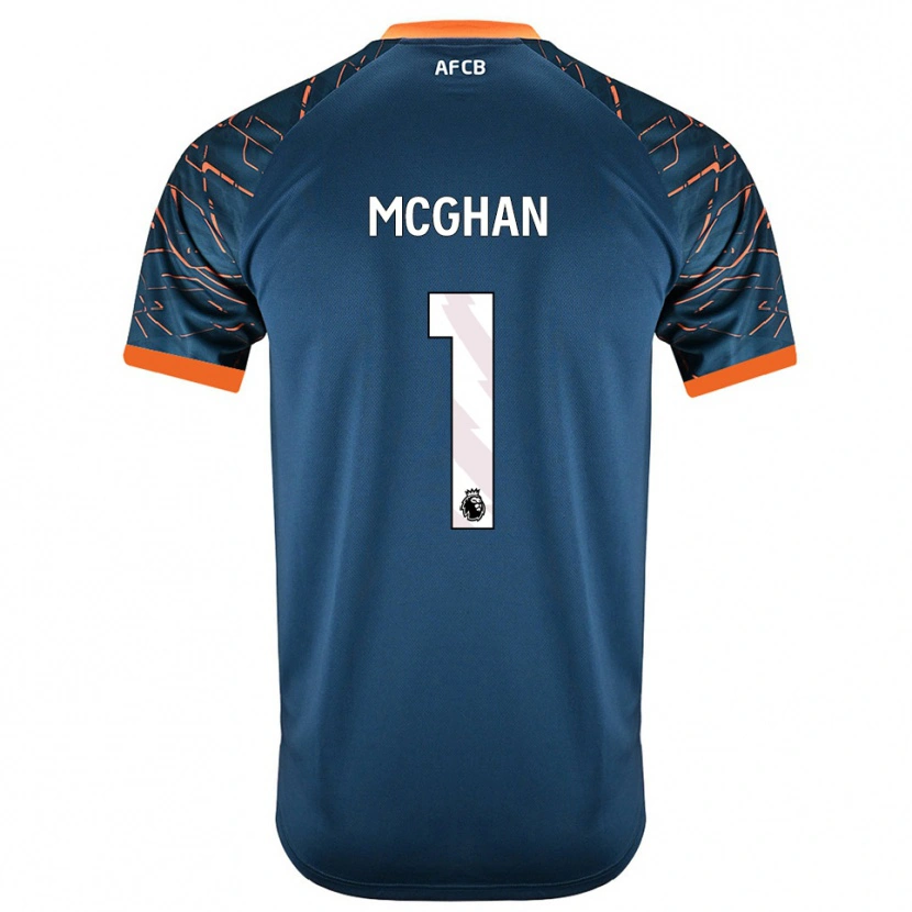 Danxen Mulher Hayden McGhan #1 Azul Ardósia Escuro Camisola Guarda-Redes 2025/26 Camisa Brasil