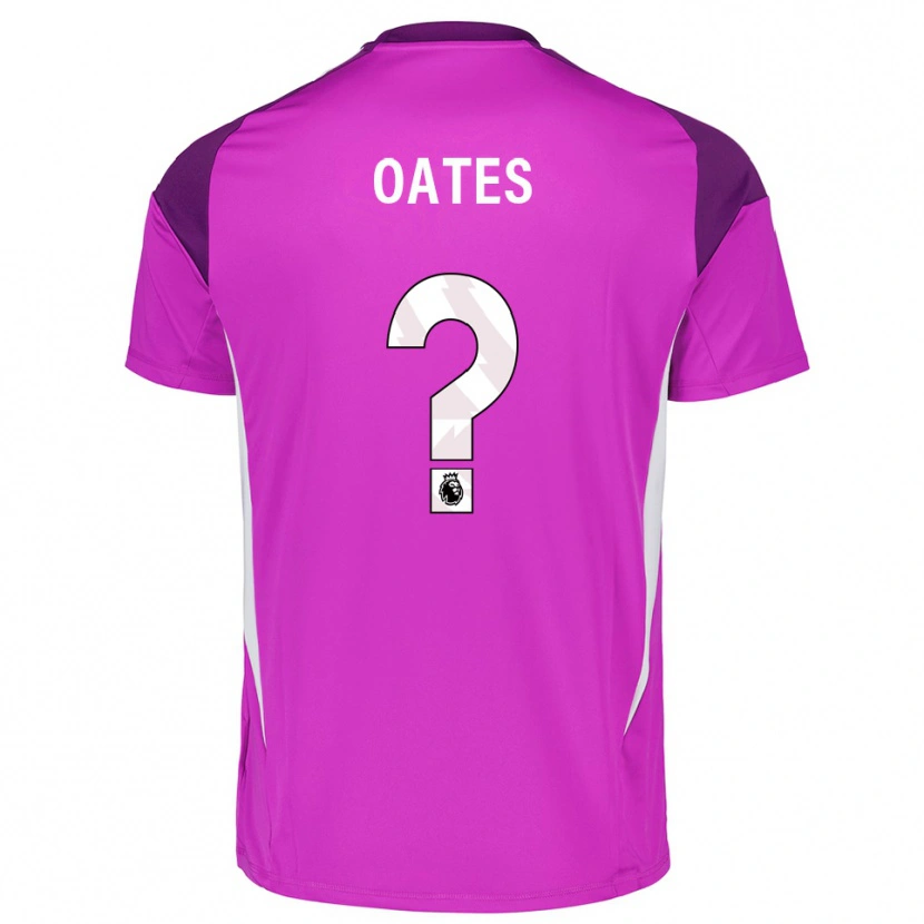 Danxen Mulher Charlotte Oates #0 Roxo Branco Camisola Guarda-Redes 2025/26 Camisa Brasil