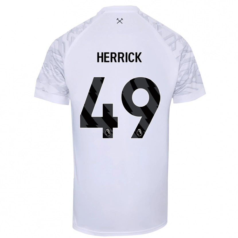 Danxen Mulher Finlay Herrick #49 Preto Branco Camisola Guarda-Redes 2025/26 Camisa Brasil