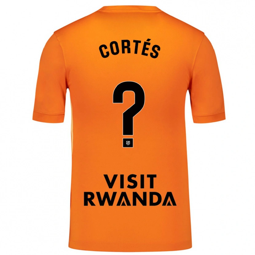Danxen Mulher Lucas Cortés #0 Laranja Preto Camisola Guarda-Redes 2025/26 Camisa Brasil