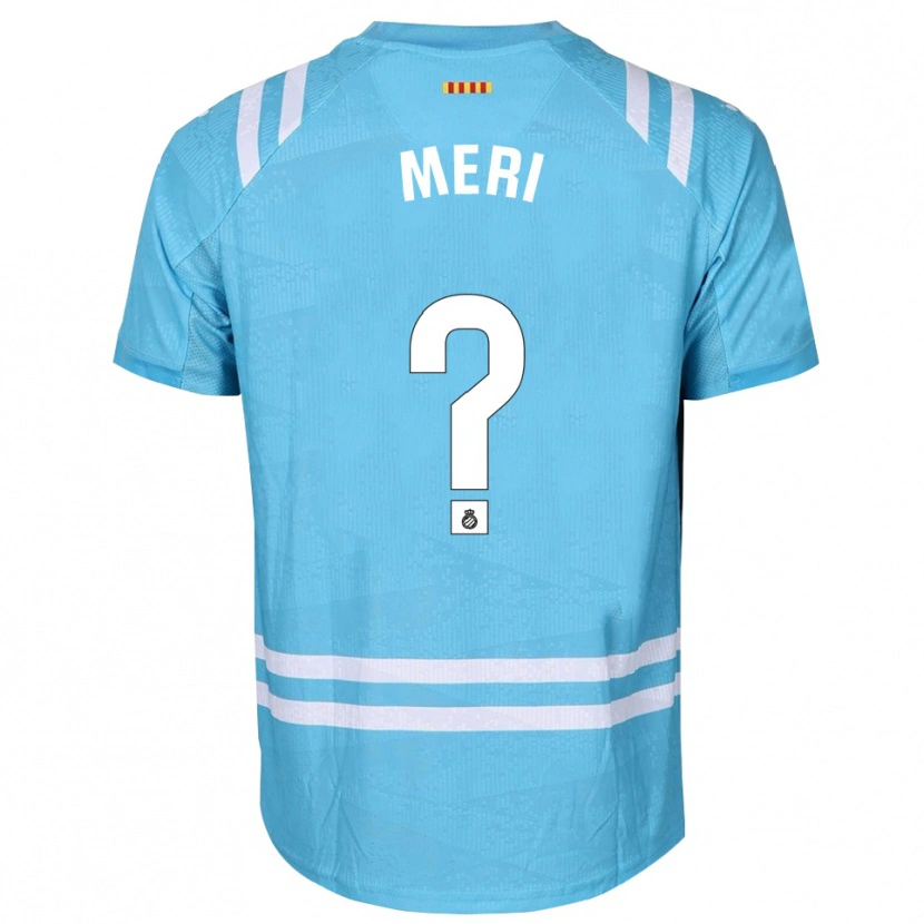 Danxen Mulher Meritxel Muñoz Alsina #0 Azul Claro Branco Camisola Guarda-Redes 2025/26 Camisa Brasil