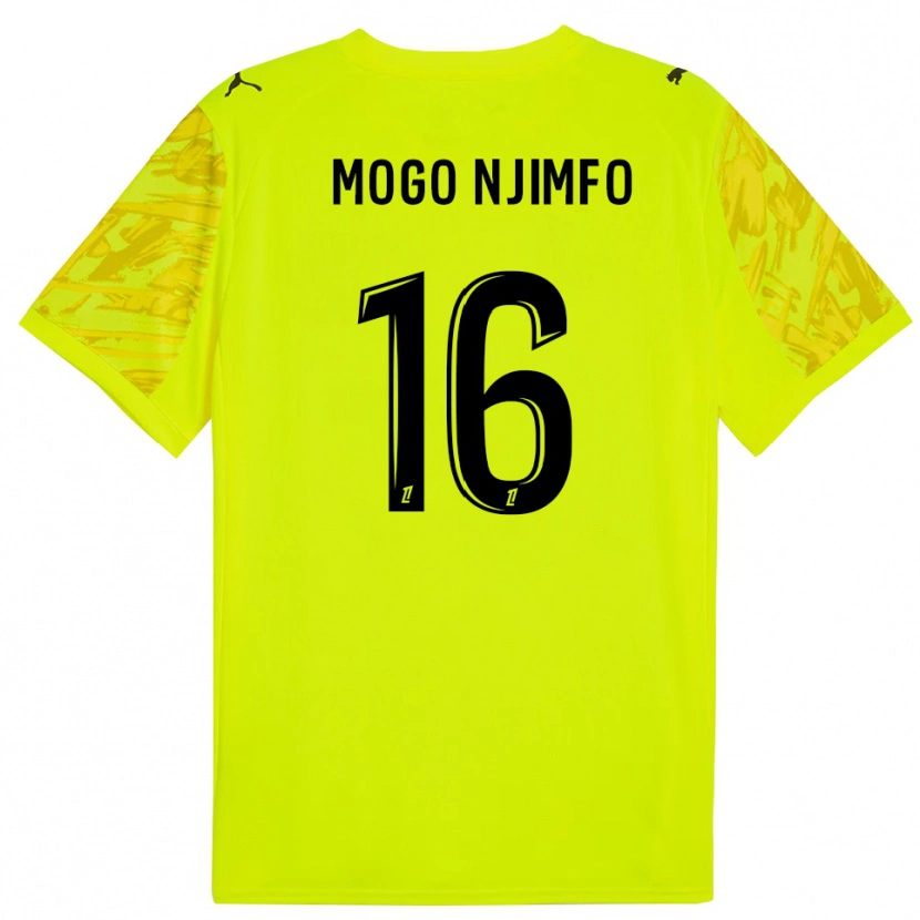 Danxen Mulher Arthur Mogo Njimfo #16 Verde Fluorescente Preto Camisola Guarda-Redes 2025/26 Camisa Brasil