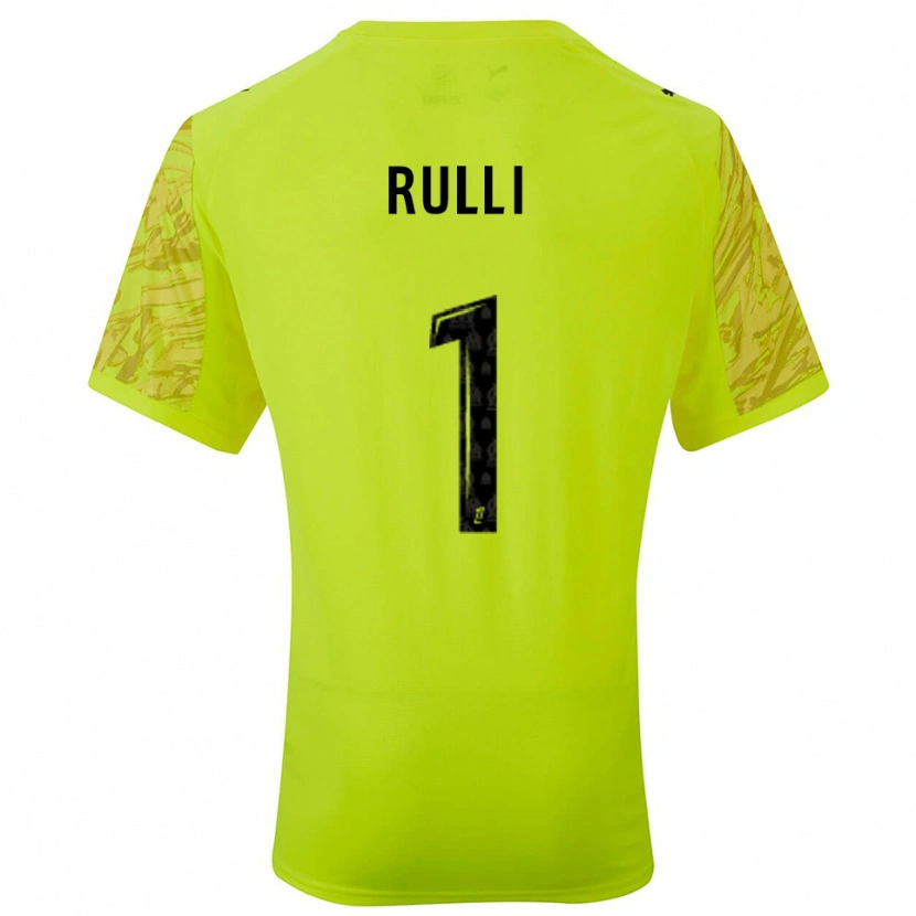 Danxen Mulher Gerónimo Rulli #1 Verde Fluorescente Preto Camisola Guarda-Redes 2025/26 Camisa Brasil