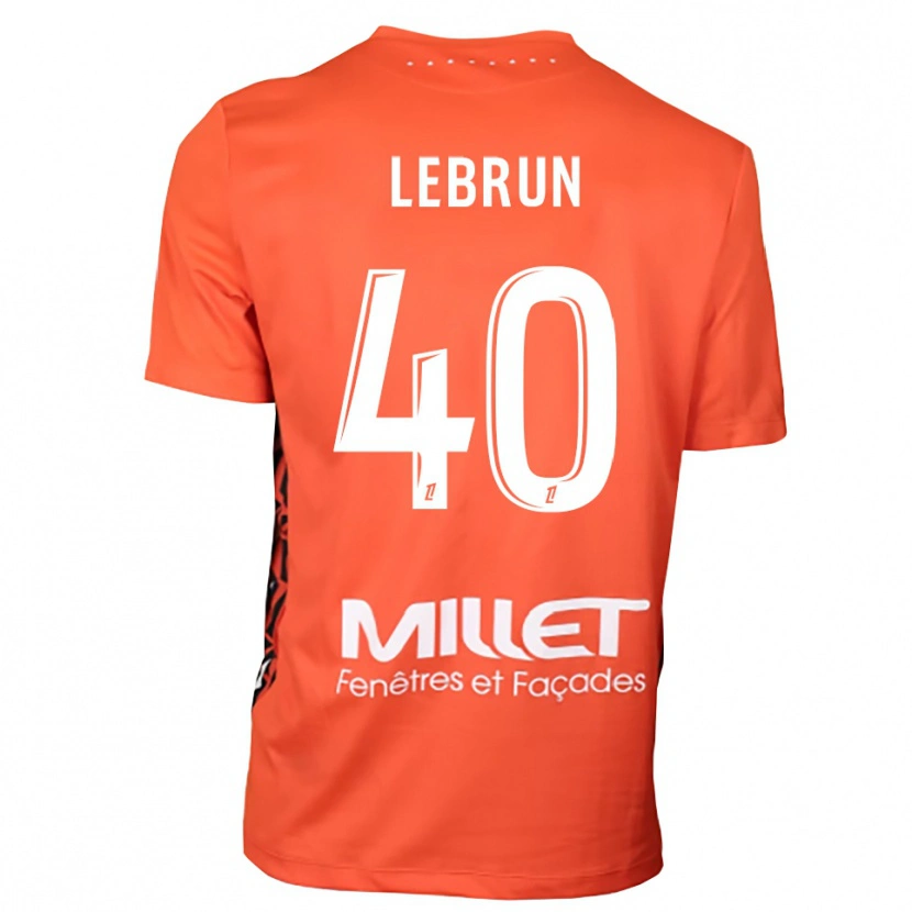Danxen Mulher Lisa Lebrun #40 Laranja Branco Camisola Guarda-Redes 2025/26 Camisa Brasil