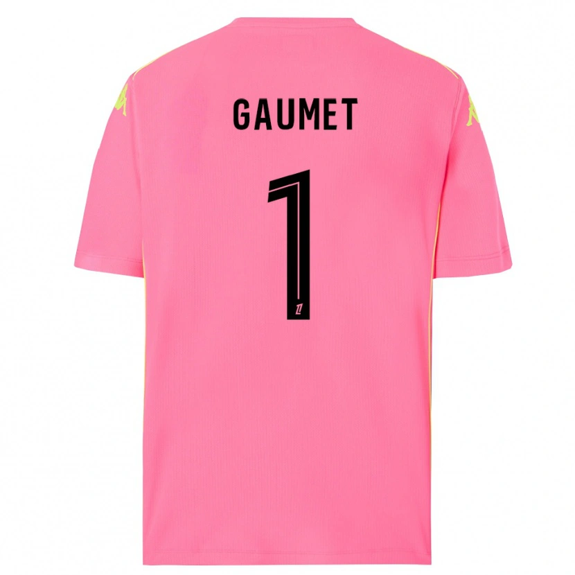 Danxen Mulher Noa Gaumet #1 Rosa Choque Preto Camisola Guarda-Redes 2025/26 Camisa Brasil