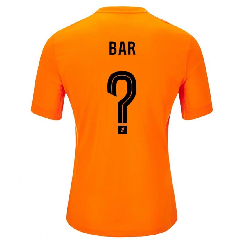 Danxen Mulher Arthur Bar #0 Laranja Preto Camisola Guarda-Redes 2025/26 Camisa Brasil