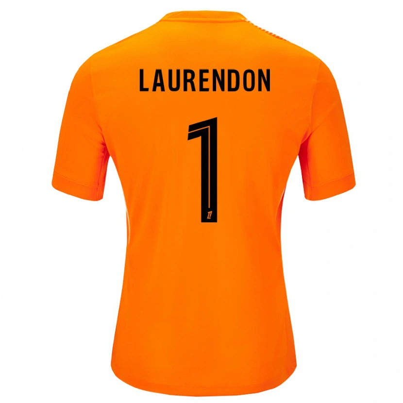 Danxen Mulher Bilal Laurendon #1 Laranja Preto Camisola Guarda-Redes 2025/26 Camisa Brasil