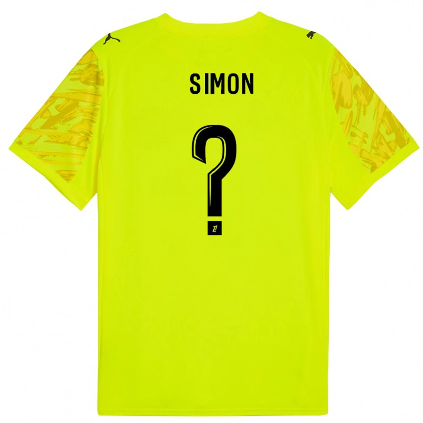 Danxen Mulher Jules Simon #0 Verde Fluorescente Amarelo Camisola Guarda-Redes 2025/26 Camisa Brasil