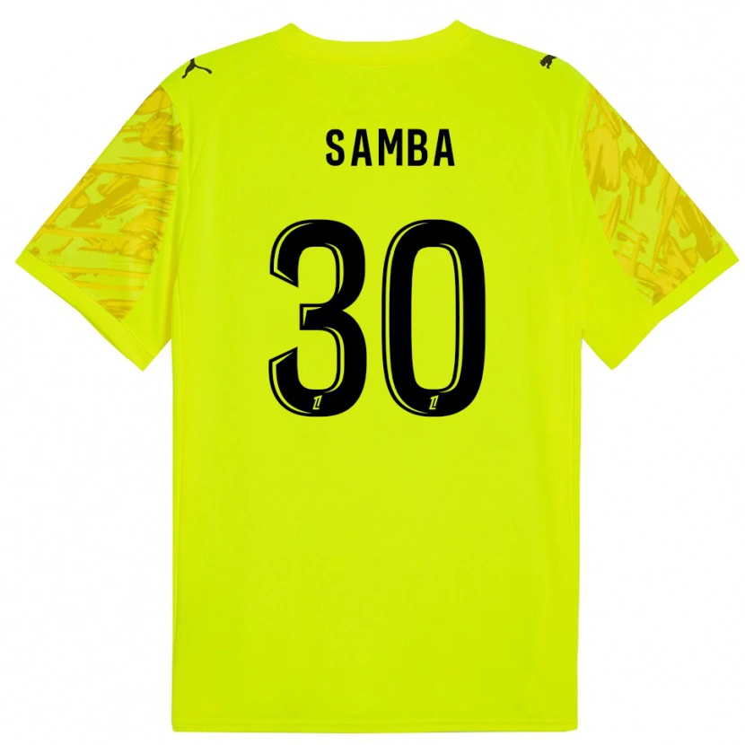 Danxen Mulher Brice Samba #30 Verde Fluorescente Amarelo Camisola Guarda-Redes 2025/26 Camisa Brasil
