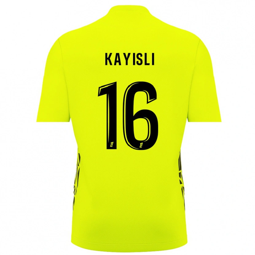 Danxen Mulher Mehmet Kayisli #16 Verde Fluorescente Camisola Guarda-Redes 2025/26 Camisa Brasil
