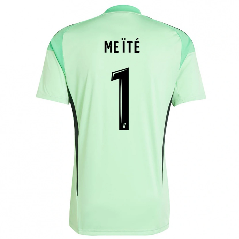 Danxen Mulher Ibrahim Meïté #1 Verde Claro Preto Camisola Guarda-Redes 2025/26 Camisa Brasil