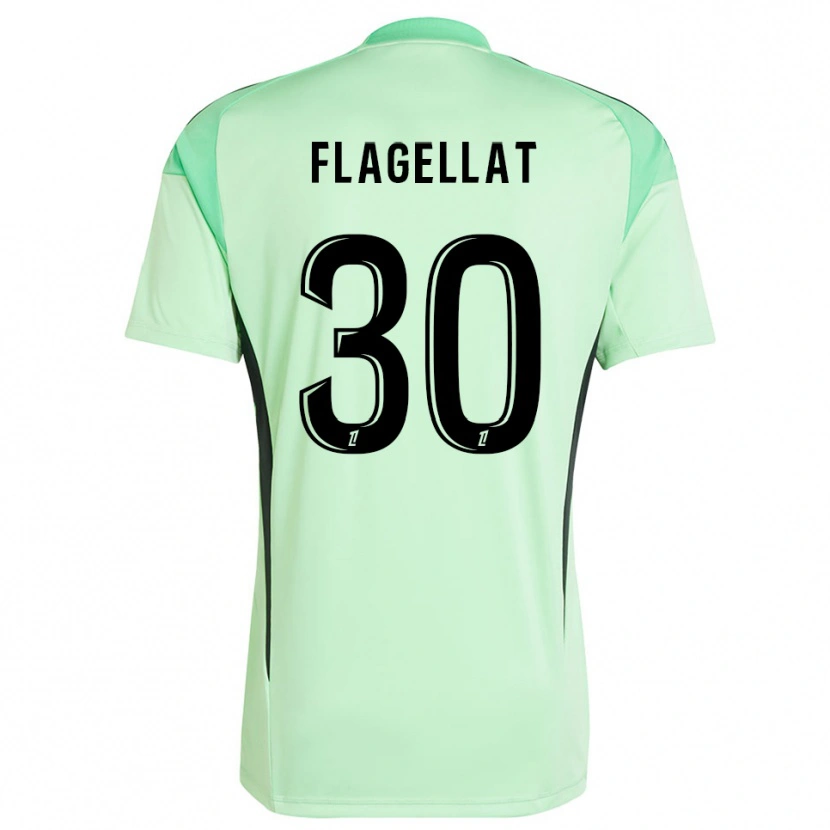 Danxen Mulher Alizée Flagellat #30 Verde Claro Preto Camisola Guarda-Redes 2025/26 Camisa Brasil
