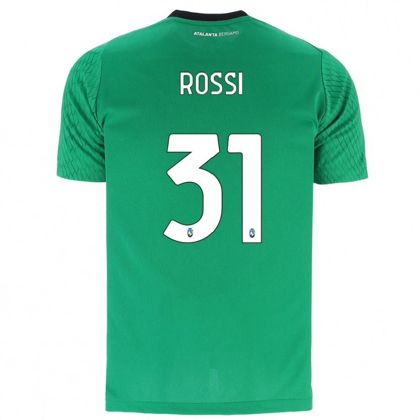 Danxen Mulher Francesco Rossi #31 Verde Esmeralda Camisola Guarda-Redes 2025/26 Camisa Brasil