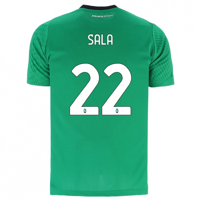 Danxen Mulher Lorenzo Sala #22 Verde Esmeralda Camisola Guarda-Redes 2025/26 Camisa Brasil